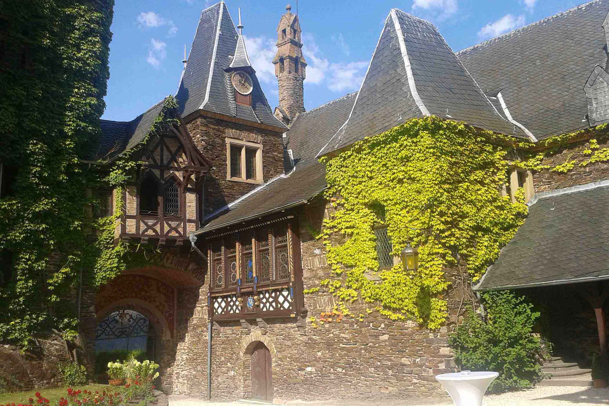 Imperial castle Hotel Zehnthof in Cochem